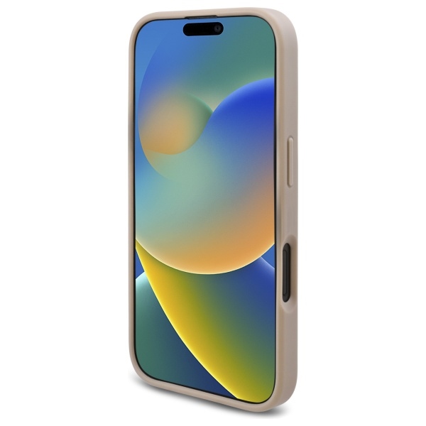 Guess iPhone 16 Plus vāciņš New 4G Triangle, balts