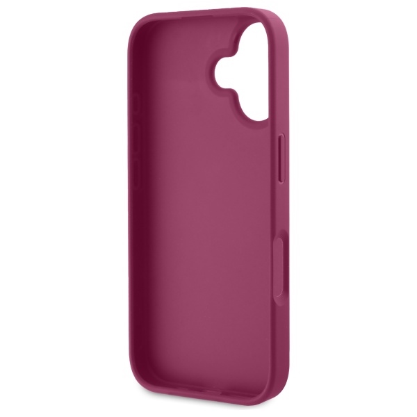 Guess GUHCP16SHG4SGU iPhone 16 6.1" violets/krāsains cietais futrālis Fixed Glitter Big 4G | purple/lpurple...