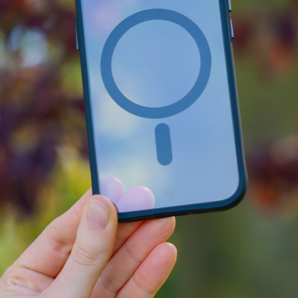 3mk Protection iPhone 14 Plus vāciņš Satin Armor MagCase, caurspīdīgs ar melnu rāmi