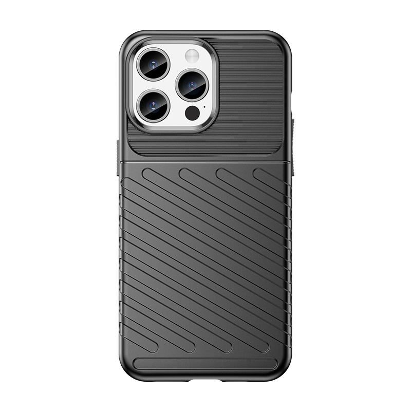 Thunder Case Armored Case for iPhone 15 Pro Max, black