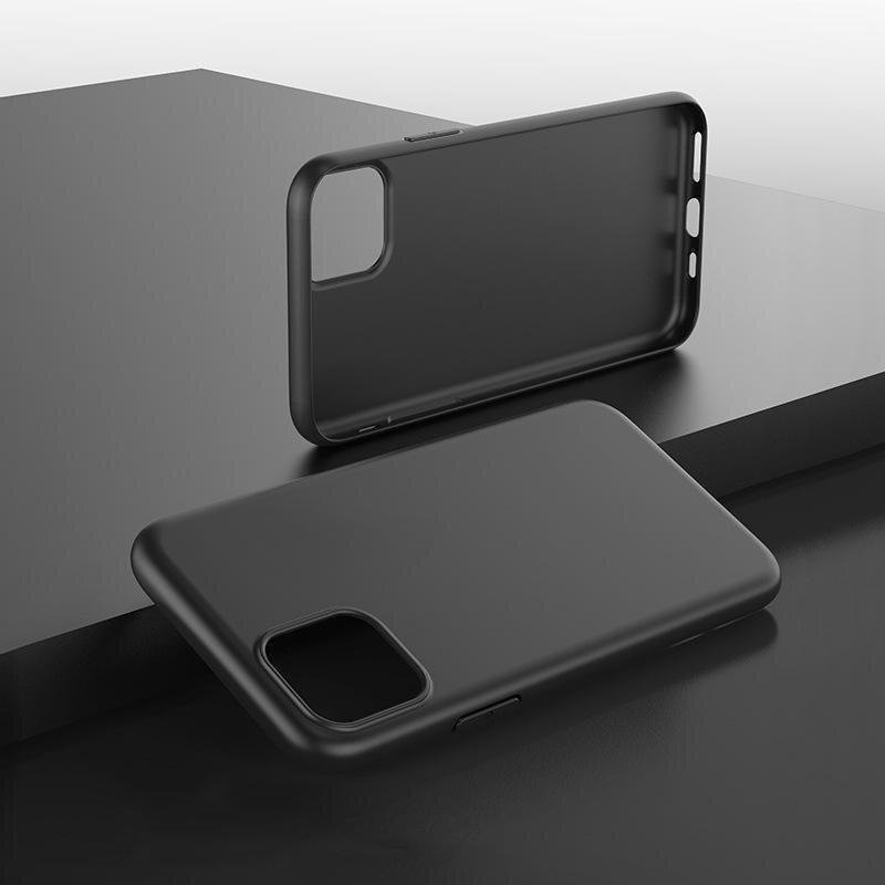 Soft Case Flexible Gel Cover for iPhone 15 Pro Max, Black