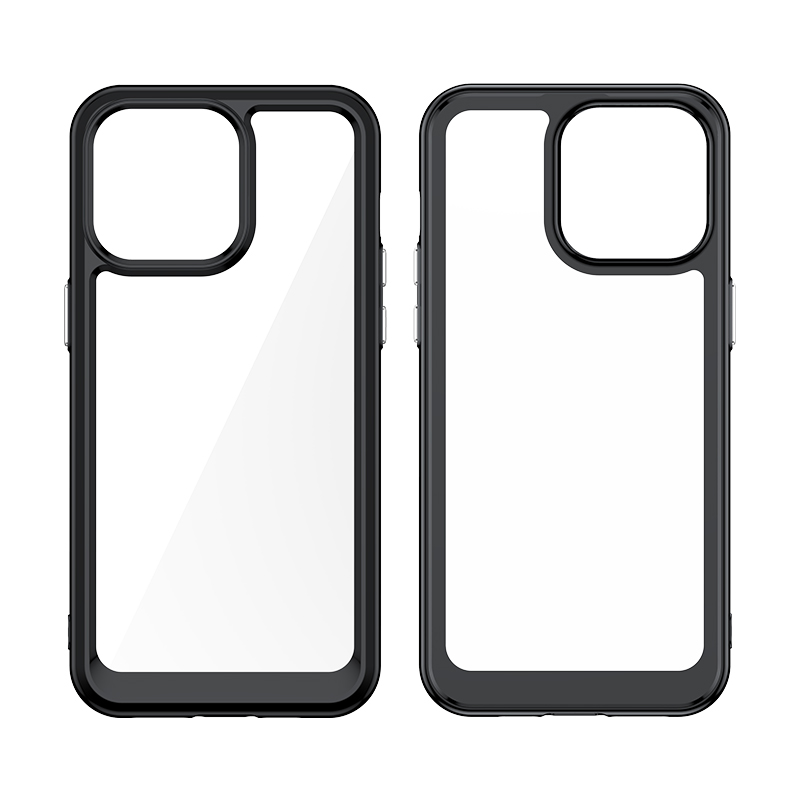 Apple iPhone 15 Pro Max 6.7\'\' Outer Space TPU Case Cover, Transparent