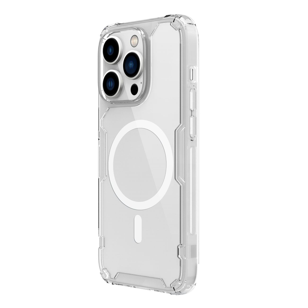 Nillkin Nature Pro vāciņš iPhone 15 Pro Max ar MagSafe, balts