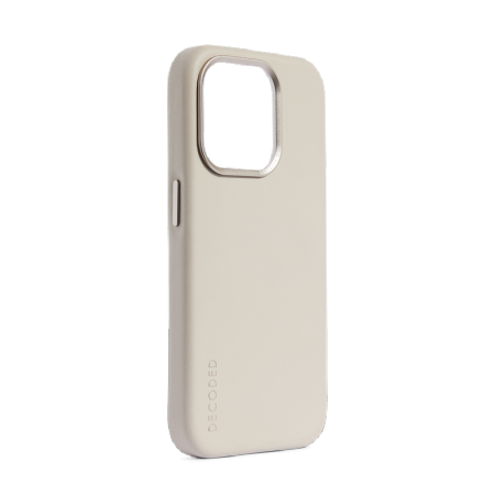 Decoded Leather Case leather with MagSafe for iPhone 15 Pro Max - beige