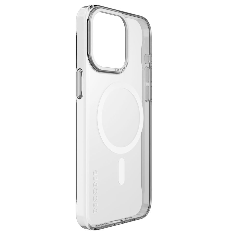 Прозрачный прозрачный чехол Decoded с MagSafe для iPhone 15 Pro Max -