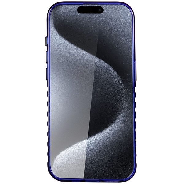 Audi iPhone 15 Pro Max Case IML MagSafe, Blue