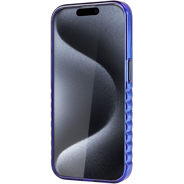 Audi iPhone 15 Pro Max Case IML MagSafe, Blue
