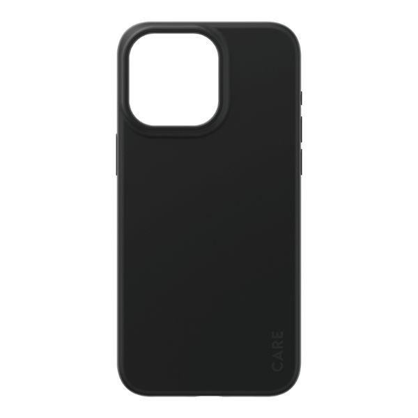 PanzerGlass CARE Fearlessly Fashionable vāciņš iPhone 15 Pro Max, melns