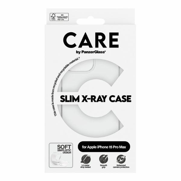 PanzerGlass iPhone 15 Pro Max Case Slim X-Ray Case, Transparent