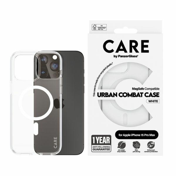 PanzerGlass iPhone 15 Pro Max vāciņš Urban Combat Case MagSafe, balts