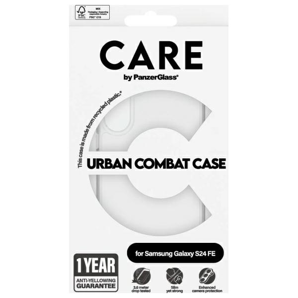 PanzerGlass Samsung Galaxy S24 FE Case Urban Combat MagSafe, Black