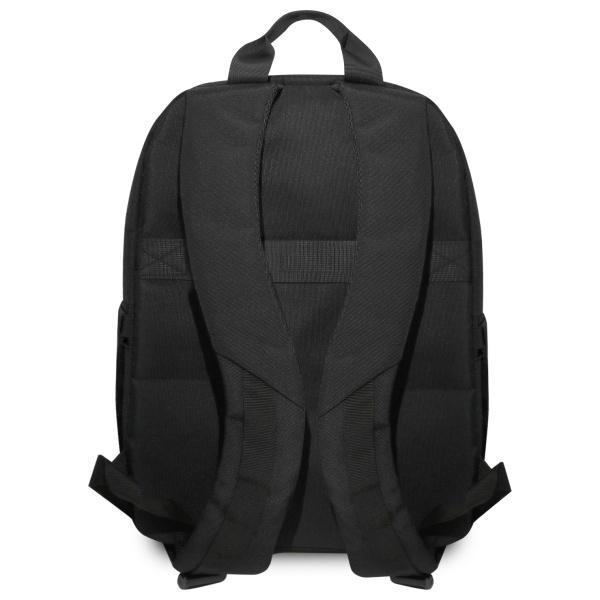 BMW mugursoma BMBP15COMPVVSKR 16", melna, neilona, ar sarkanu svītru | Backpack BMBP15COMPVSKR 16" Black...
