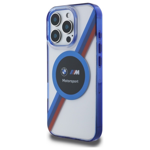 BMW iPhone 16 Pro Max Case Motosport IML Circle MagSafe, Transparent