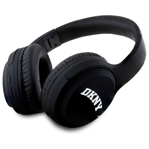 DKNY Bluetooth bezvadu austiņas Arch Logo, melnas