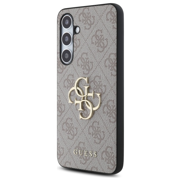 Guess GUHCS24FE4GMGPI S24 FE S721 pink hardcase 4G Big Metal Logo
