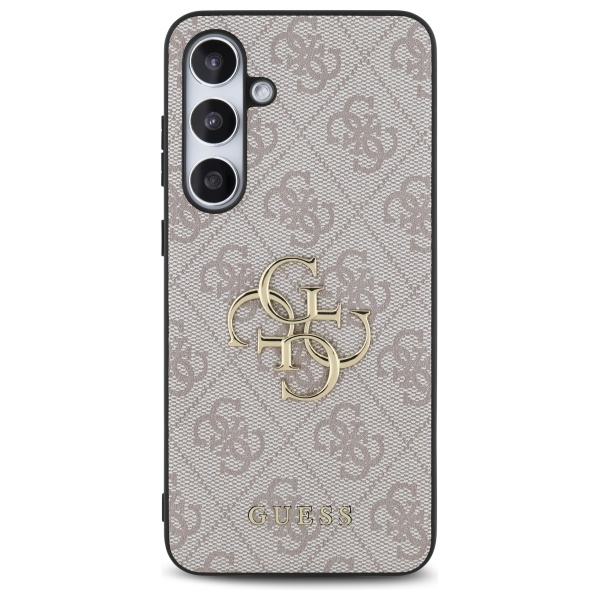 Guess GUHCS24FE4GMGPI S24 FE S721 pink hardcase 4G Big Metal Logo
