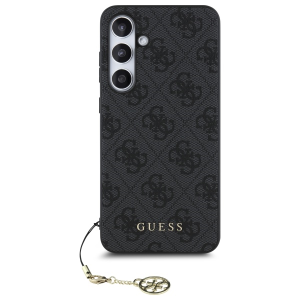 Guess 4G Charms vāciņš Samsung Galaxy S24 FE, pelēks