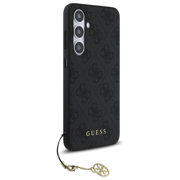 Guess 4G Charms vāciņš Samsung Galaxy S24 FE, pelēks