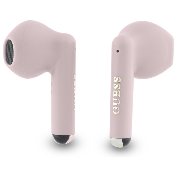 Guess Bluetooth austiņas GUTWSJ14ESGP TWS Printed Classic Logo, rozā