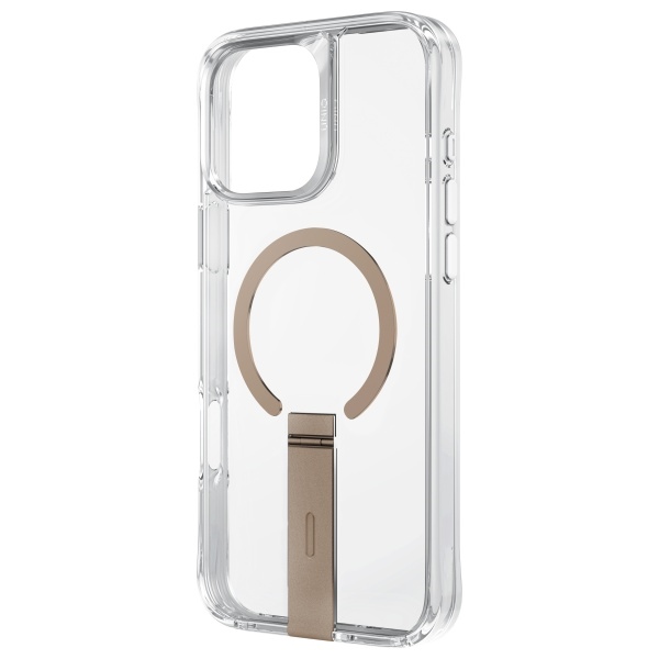 Uniq iPhone 16 Pro vāciņš Eleva ar Vertica Stand, zelta