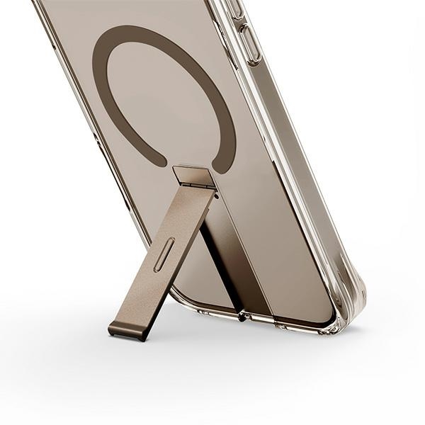 Uniq iPhone 16 Pro vāciņš Eleva ar Vertica Stand, zelta