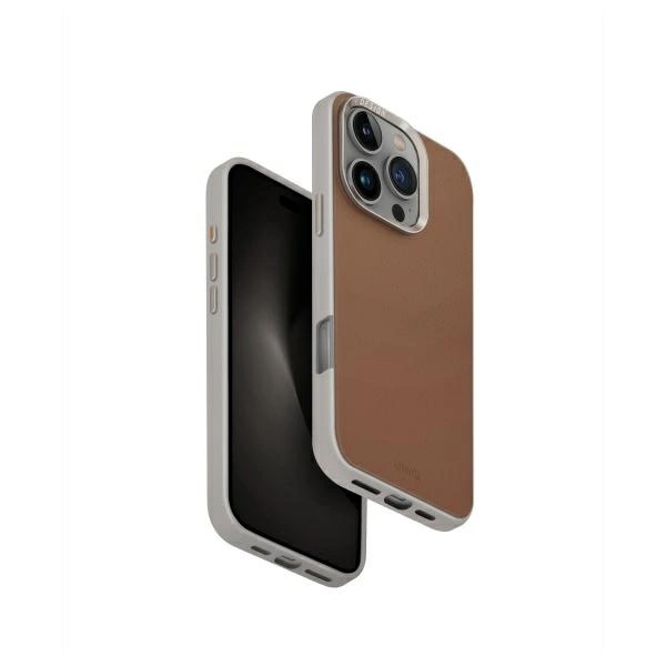 Uniq Lyden DS iPhone 16 Pro 6,3" Magclick lādēšanas futrālis Karameļu/Karameļu-ziloņkaula krāsā |...
