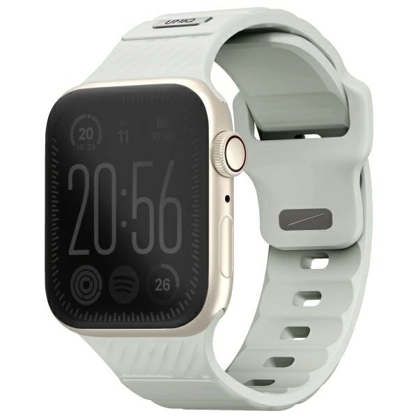 Uniq Stride SE Apple Watch siksniņa 42/41/40mm FKM gumijas ar luminiscences gaismu | Smartwatch Rubber strap