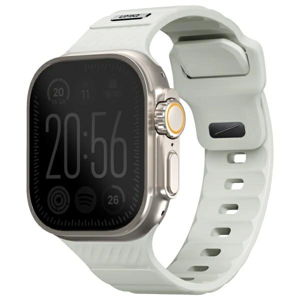 Uniq Stride SE Apple Watch siksniņa 49/46/45/44mm FKM gumijas ar luminiscences gaismu | Smartwatch Rubber strap
