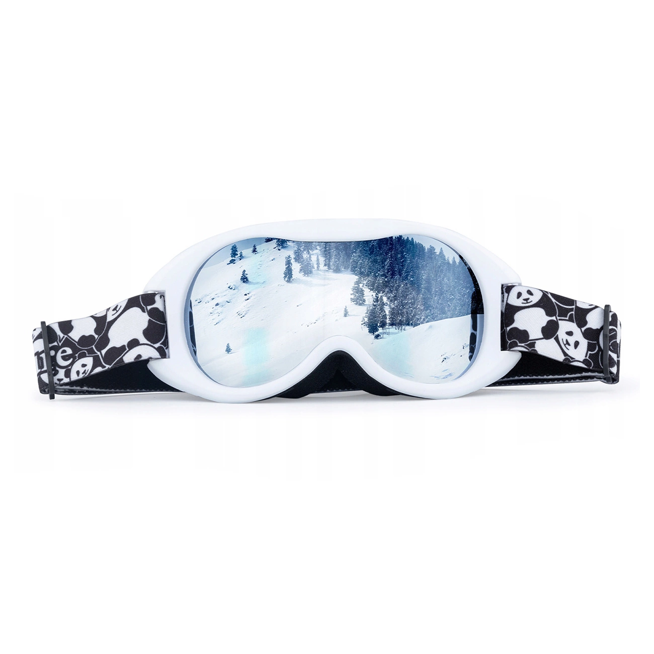 Qunature Panda slēpošanas brilles pieaugušajiem - melnas/baltas | Ski Goggles for Adults Black/White