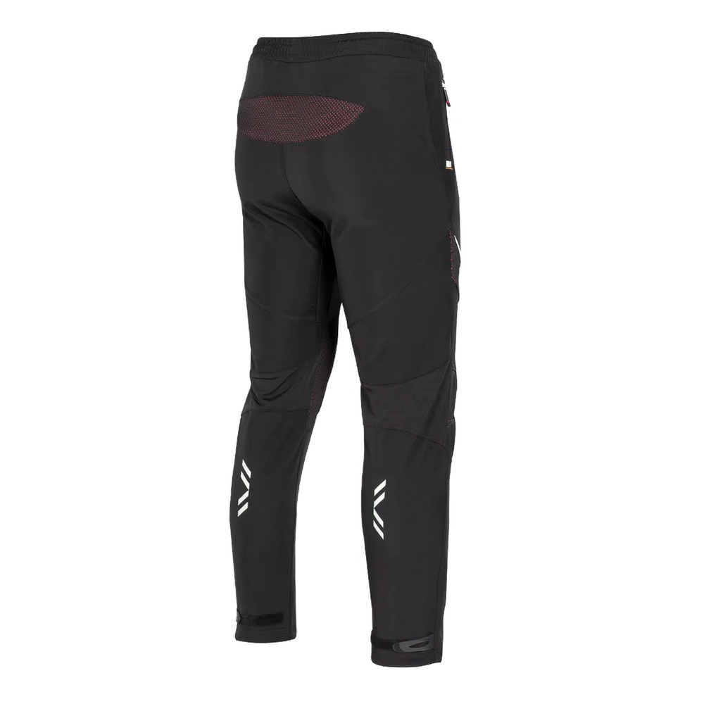 Rockbros Patrol vēja necaurlaidīgas sporta bikses, XL, melnas