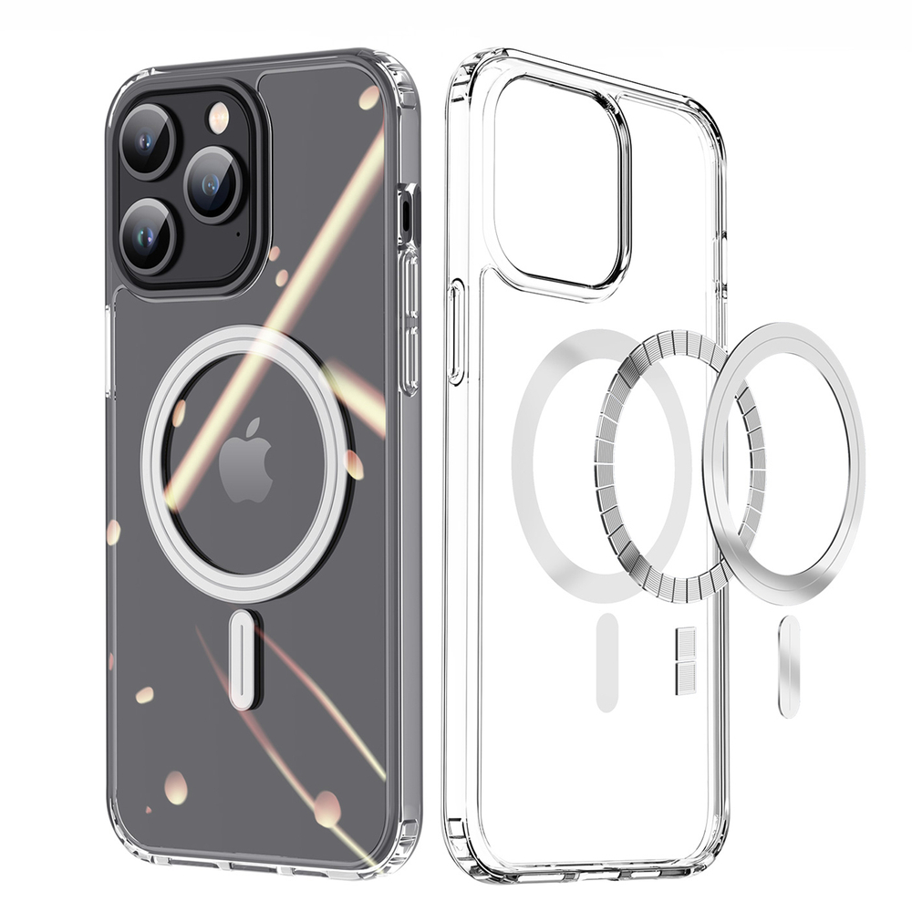 telefona vāciņš iPhone 15 Pro Max ar MagSafe Dux Ducis Clin - caurspīdīgs | Case for with transparent