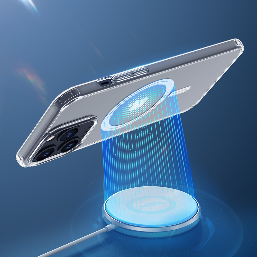 telefona vāciņš iPhone 15 Pro Max ar MagSafe Dux Ducis Clin - caurspīdīgs | Case for with transparent