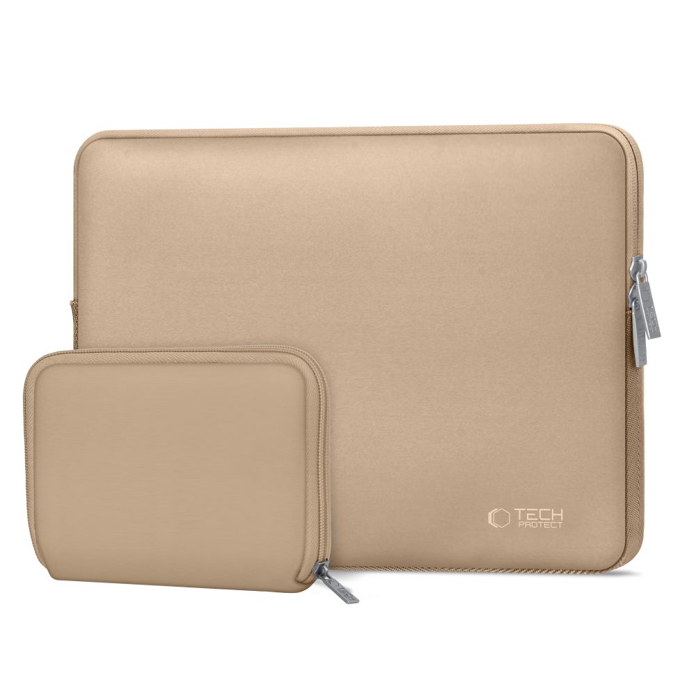 Tech-Protect Neoslim klēpjdatora soma 15-16\", bēša
