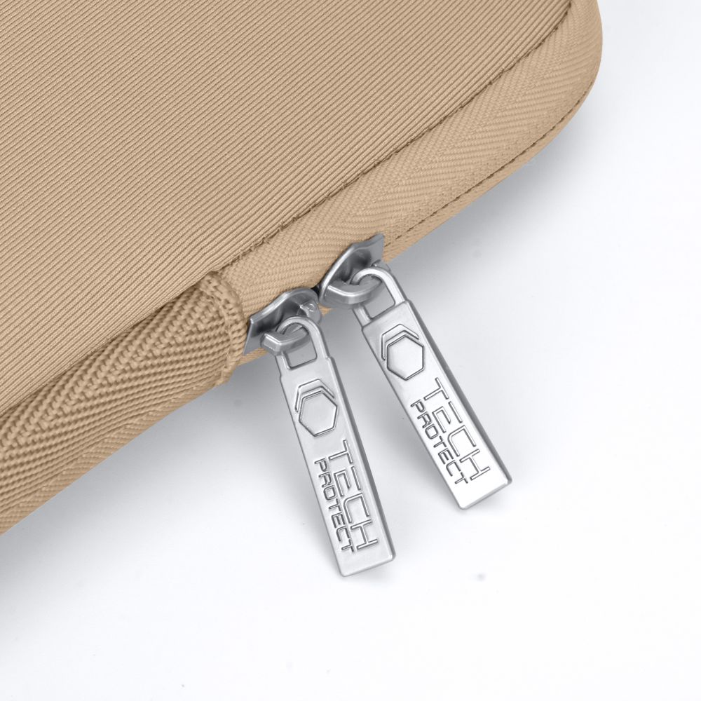 Tech-Protect Neoslim klēpjdatora soma 15-16\", bēša