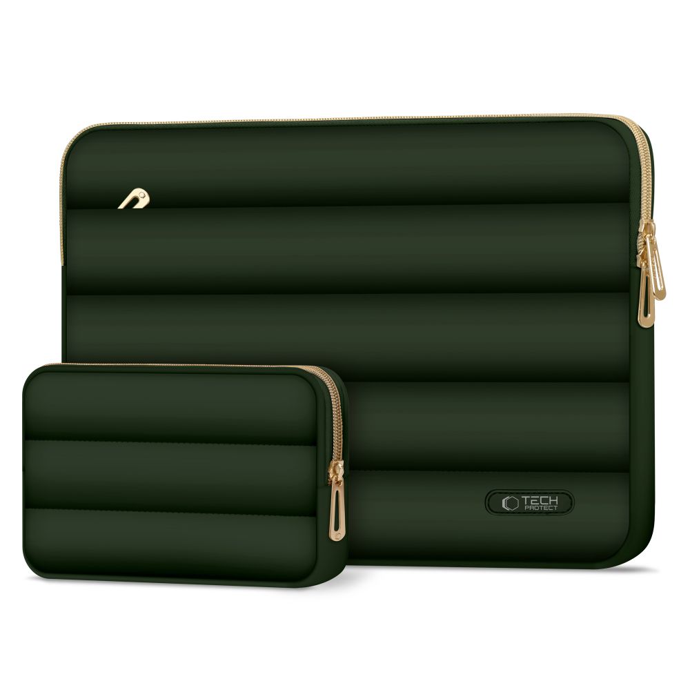 Laptop bag 13-14 Tech-Protect Puffy - olive