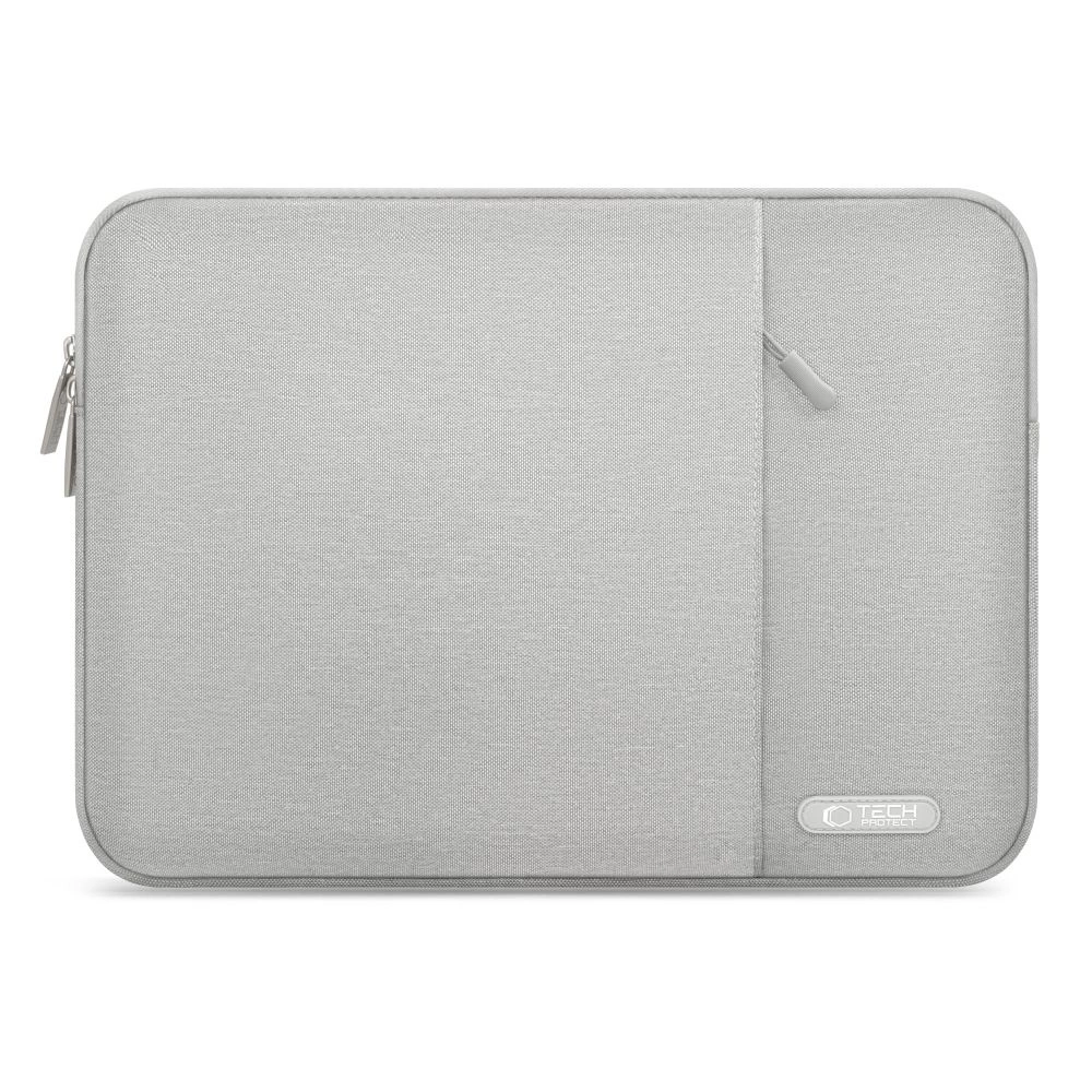 15-16 Tech-Protect Sleeve klēpjdatora soma - pelēka | Laptop Bag Gray
