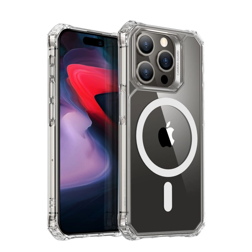 ESR Air Armor Halolock MagSafe apvalks iPhone 15 Pro Max - caurspīdīgs | Case for Clear