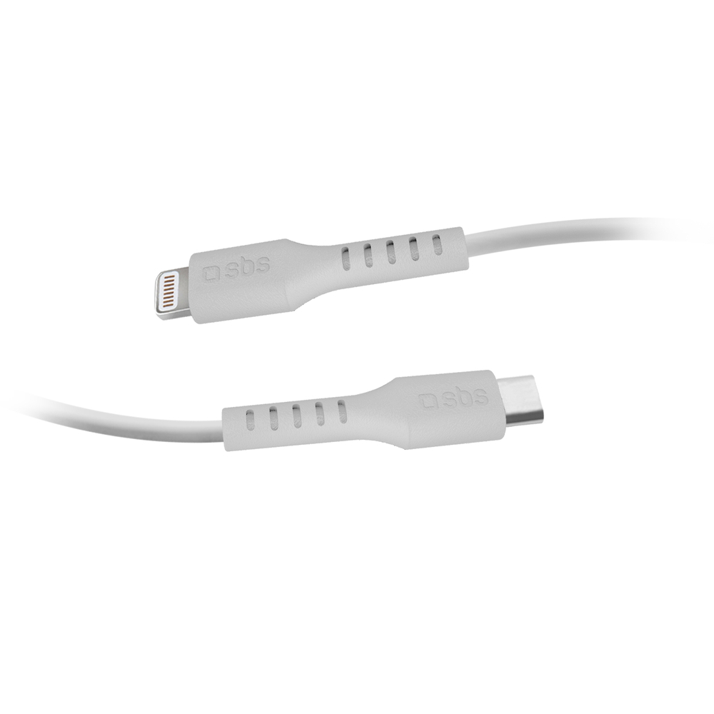 Кабель Sbs USB-C - Lightning MFi 2м, белый
