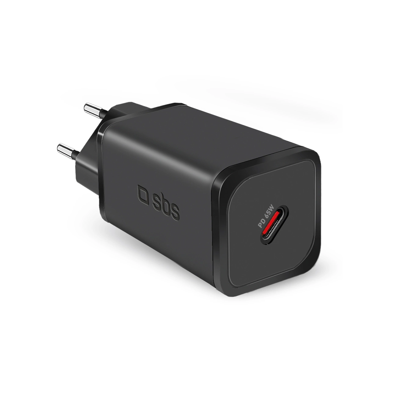 65 vatu GaN lādētājs ar Power Delivery Black | Watt charger with