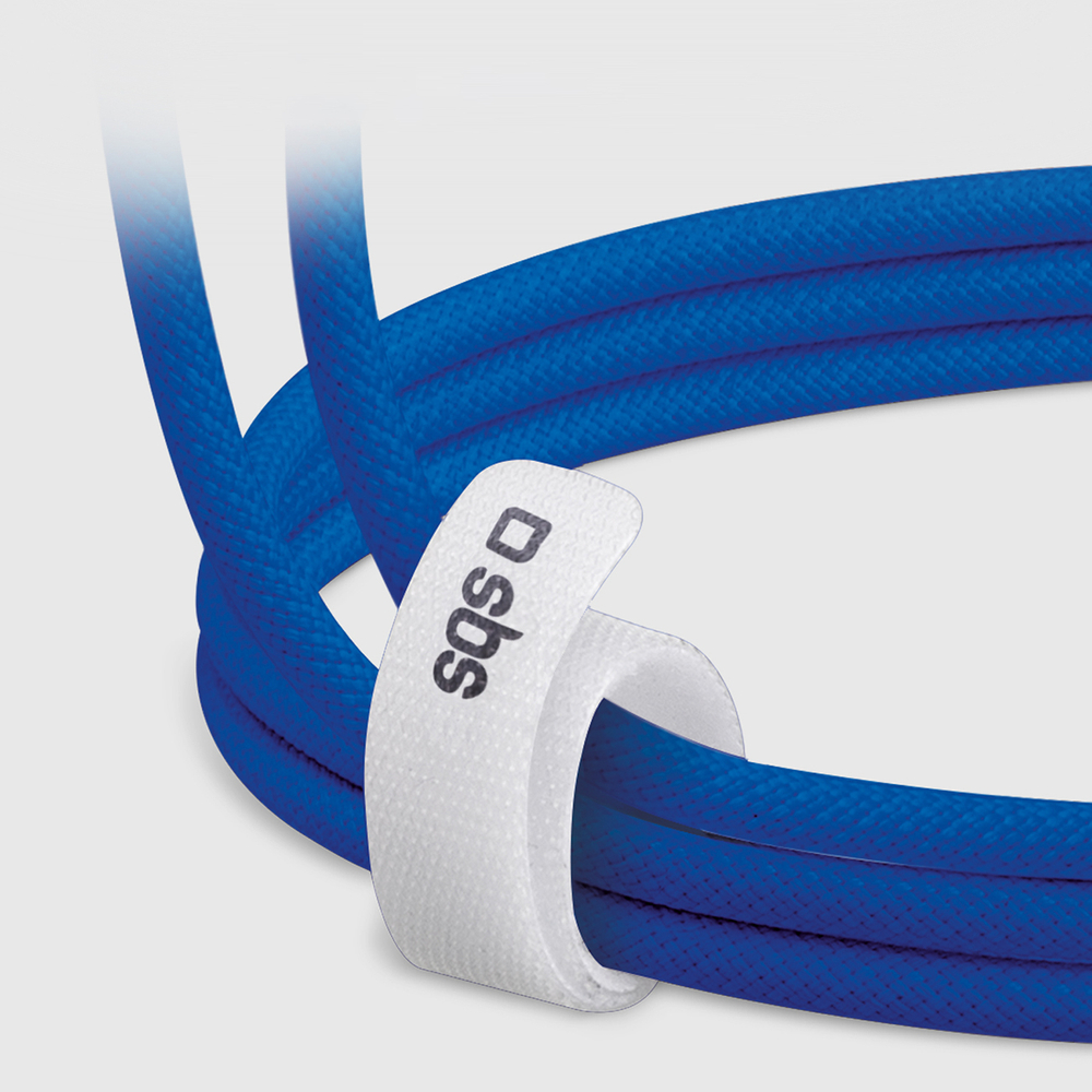 SBS USB-C to USB-C Cable 1.5m 60W Power Delivery, Blue