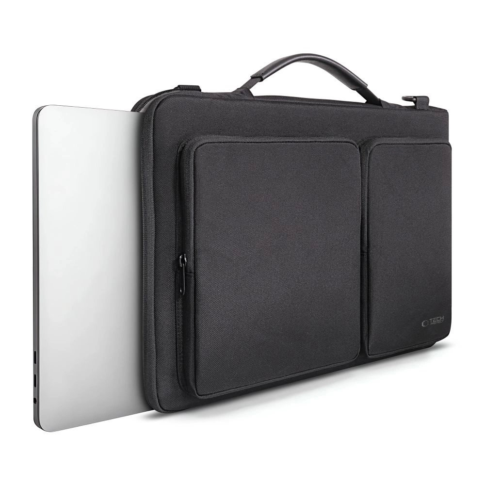 Tech-Protect Defender Bag soma klēpjdatoram 15-16\", melna