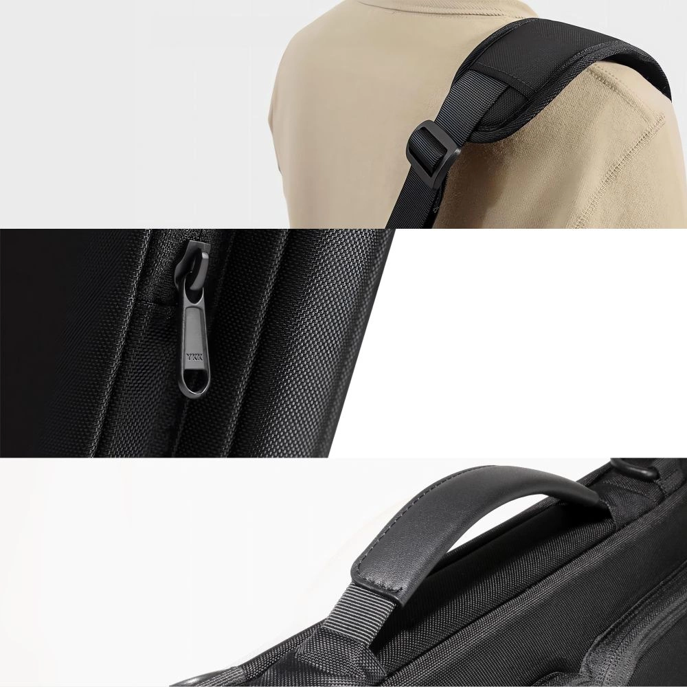 Tech-Protect Defender Bag soma klēpjdatoram 15-16\", melna
