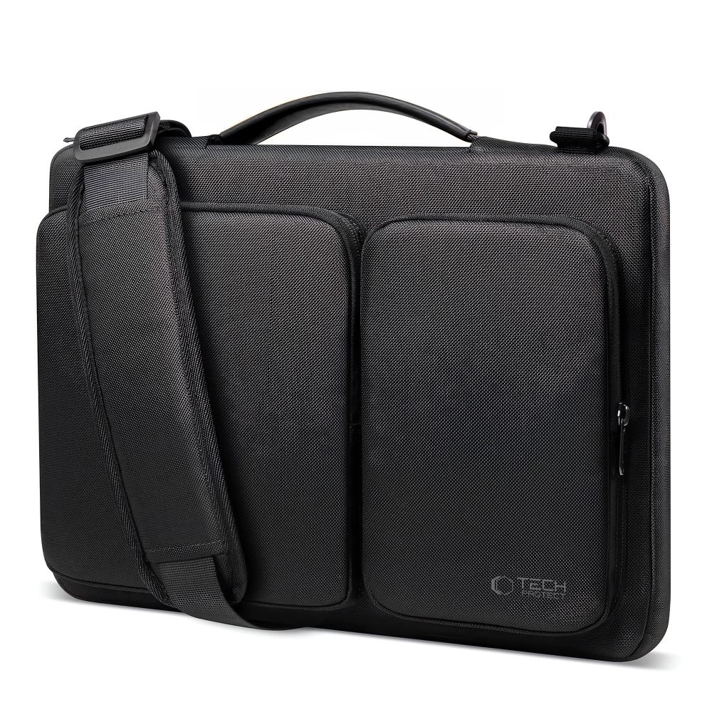 Tech-Protect Defender Bag for Laptop 13-14\", Black
