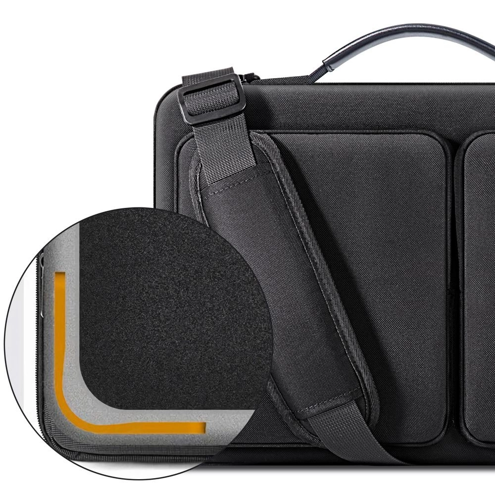 Tech-Protect Defender Bag for Laptop 13-14\", Black