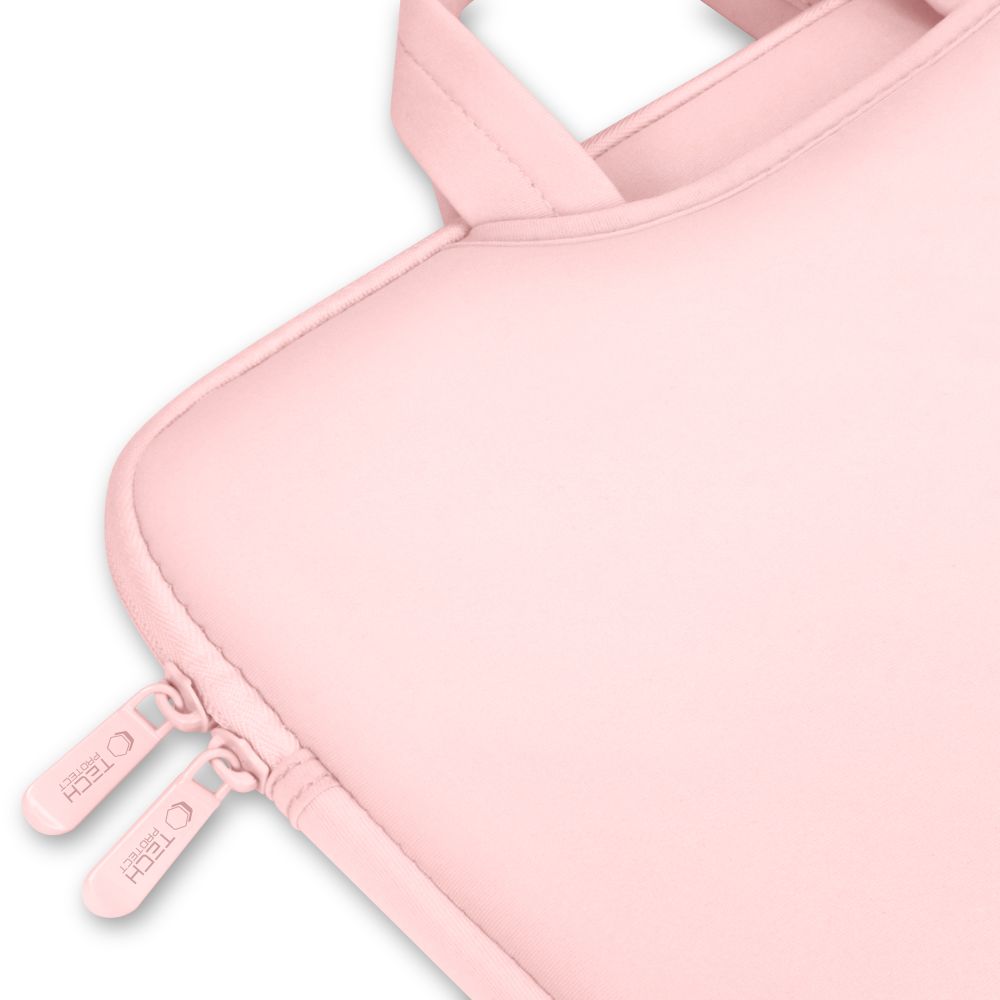 Чехол для ноутбука 15-16\" Tech-Protect Neoprene, розовый