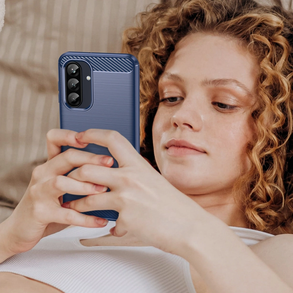 Чехол Carbon Case Samsung Galaxy A56 / A36 Blue