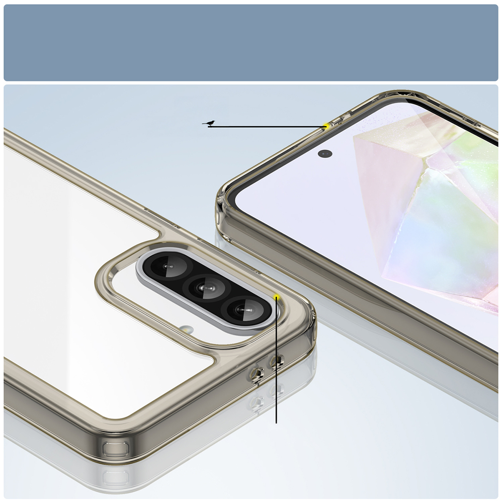 Чехол Hurtel для Samsung Galaxy A56 Outer Space Case, черный