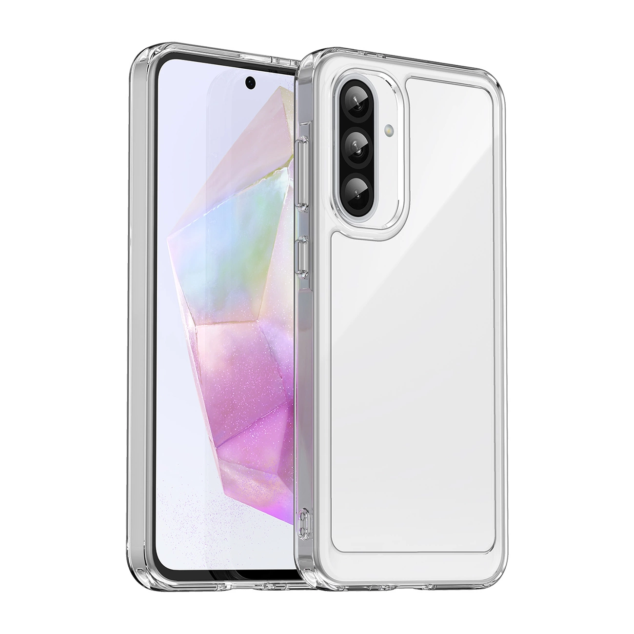 Samsung Galaxy A26 (SM-A266E/DS) Outer Space TPU Case Cover, Transparent | Caurspīdīgs Silikona Vāciņš Maciņš...
