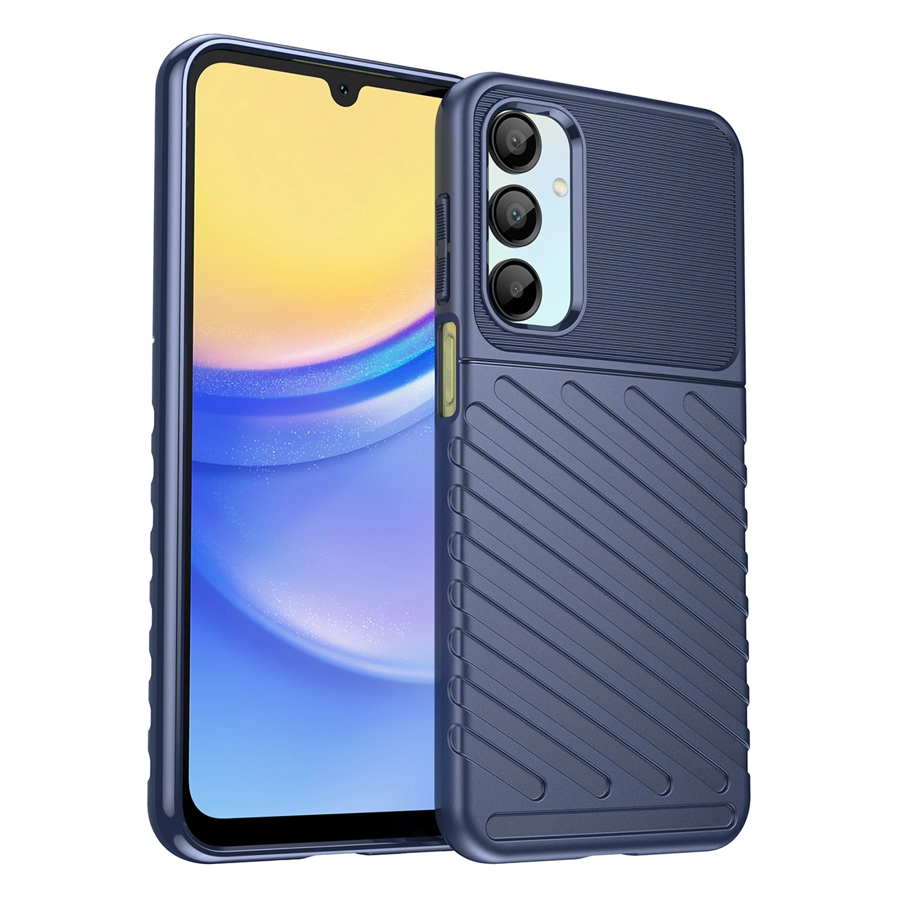 Thunder Case Samsung Galaxy A26 silikona vāciņš, zils