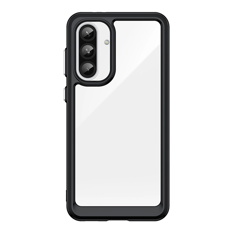 Samsung Galaxy A36 ( SM-A366E / DS ) Outer Space TPU Case Cover, Black | Caurspīdīgs Silikona Vāciņš Maciņš...